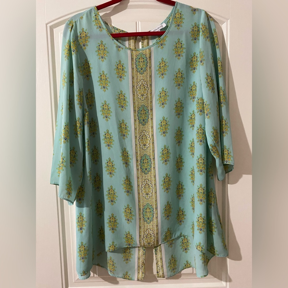 Rose + Olive Blouse